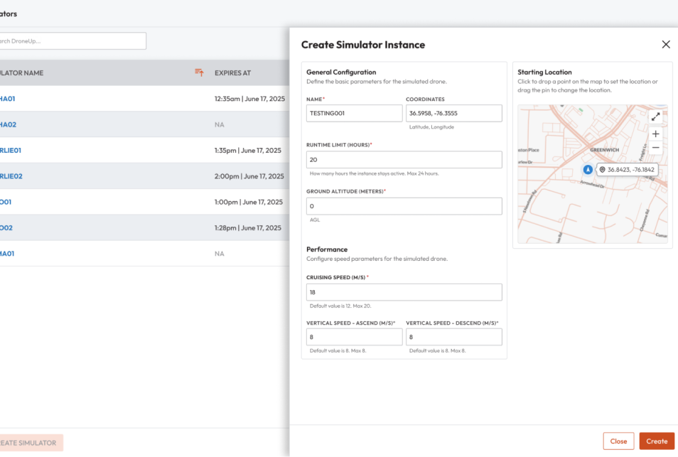 Simulator management