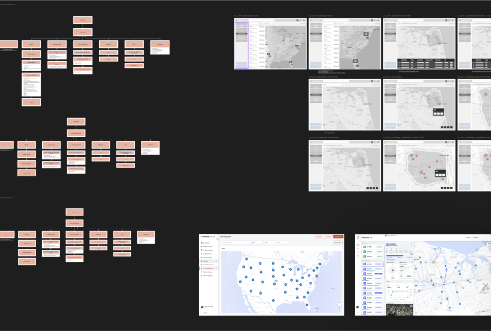 Wireframe iterations